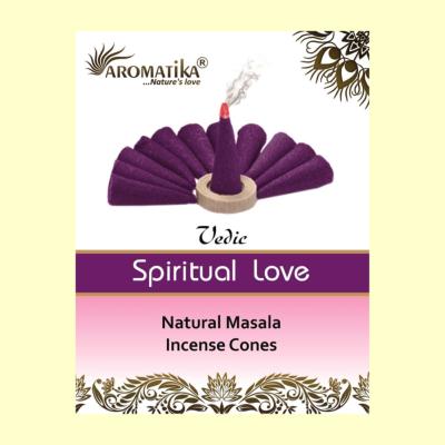 ENCENS CONES SPIRITUAL LOVE AROMATIKA