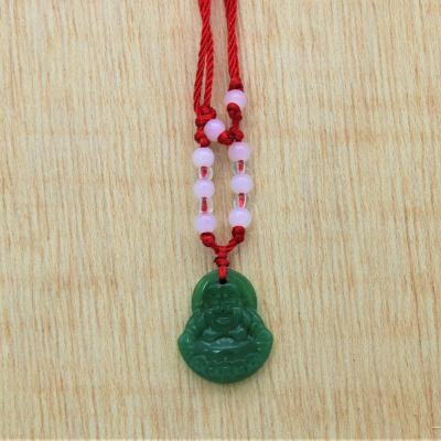 PENDENTIF BOUDDHA JADE