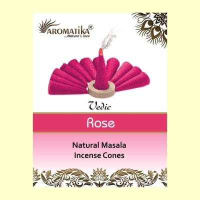 ENCENS CONES ROSE AROMATIKA