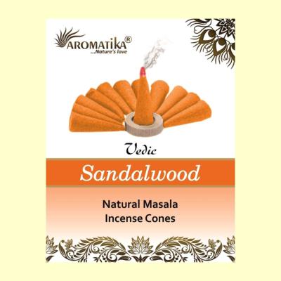 ENCENS CONES SANTALWOOD AROMATIKA