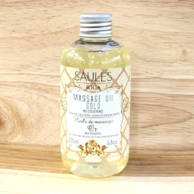 HUILE DE MASSAGE NATURELLE GOLD 200 ML