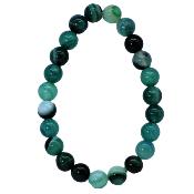 BRACELET AGATE VERTE