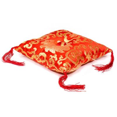 COUSSIN BOL ROUGE FLEURI 18/18/5