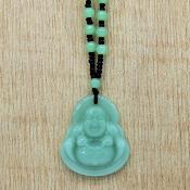 PENDENTIF BOUDDHA JADE 4 CM CLAIR