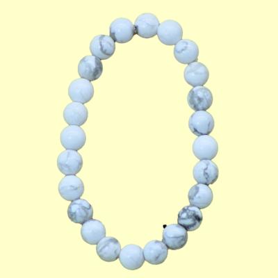 BRACELET HOWLITE BLANCHE